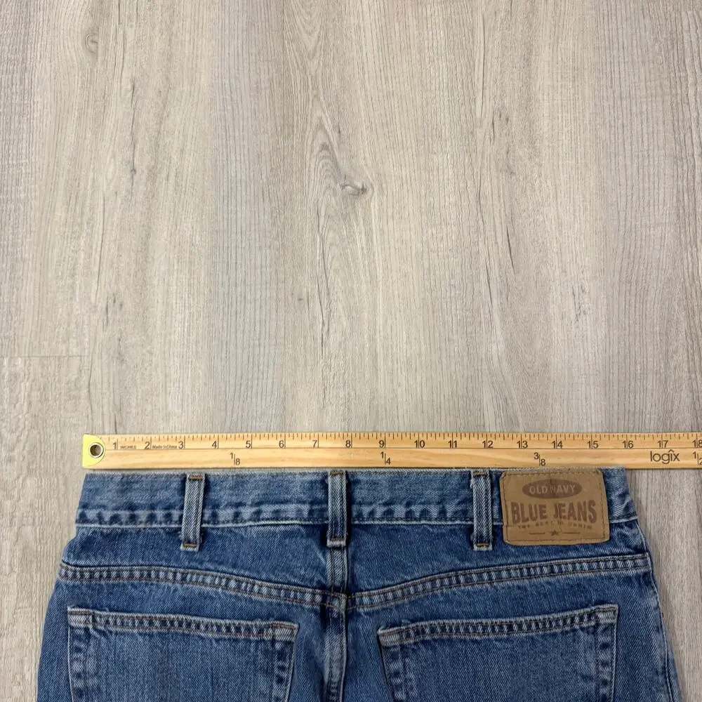 Vintage Old Navy Blue Jeans Men's 33x34 Medium Wash Denim y2k 10
